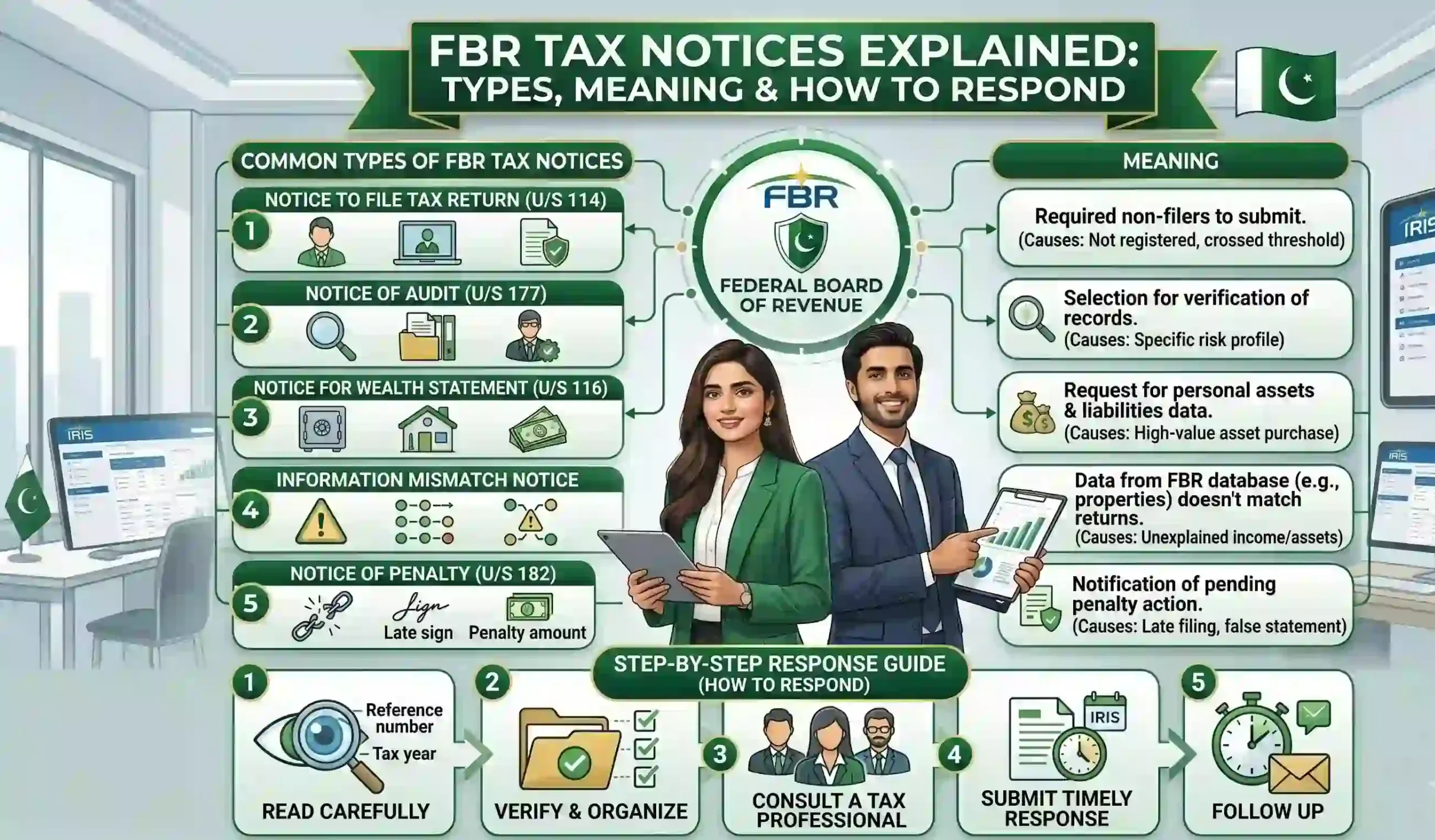 FBR Tax Notices Explained – Types, Meaning & How to Respond
