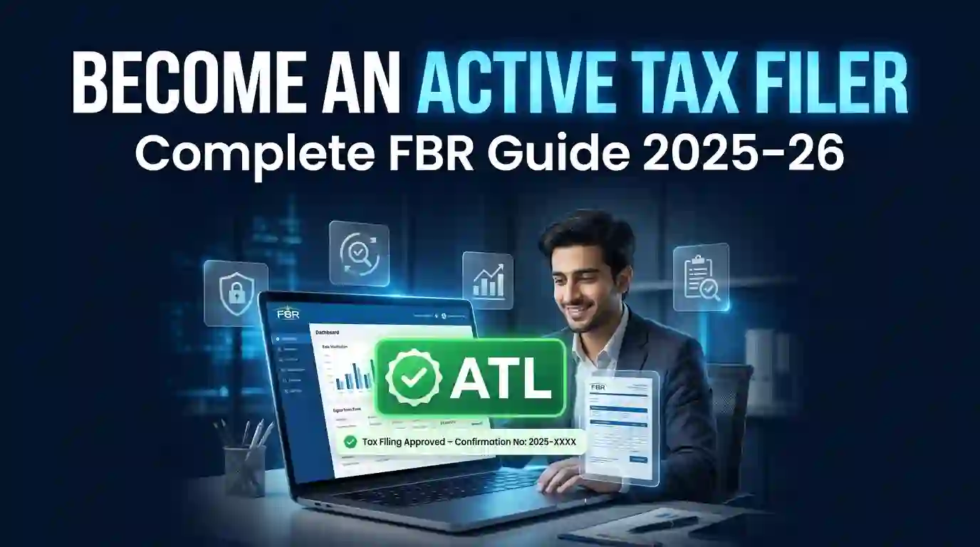 How to Become Active Tax Filer in Pakistan Complete FBR Guide 2025–26