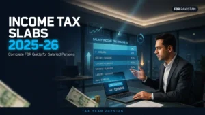 Income Tax Slabs Pakistan 2025-26 for Salaried Persons – Complete FBR Guide